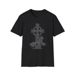 Celtic Cross & Wolf T-Shirt – Celtic Knot Memorial Tee