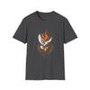 Phoenix Flame T‑Shirt — Rising Fire Bird Graphic Tee