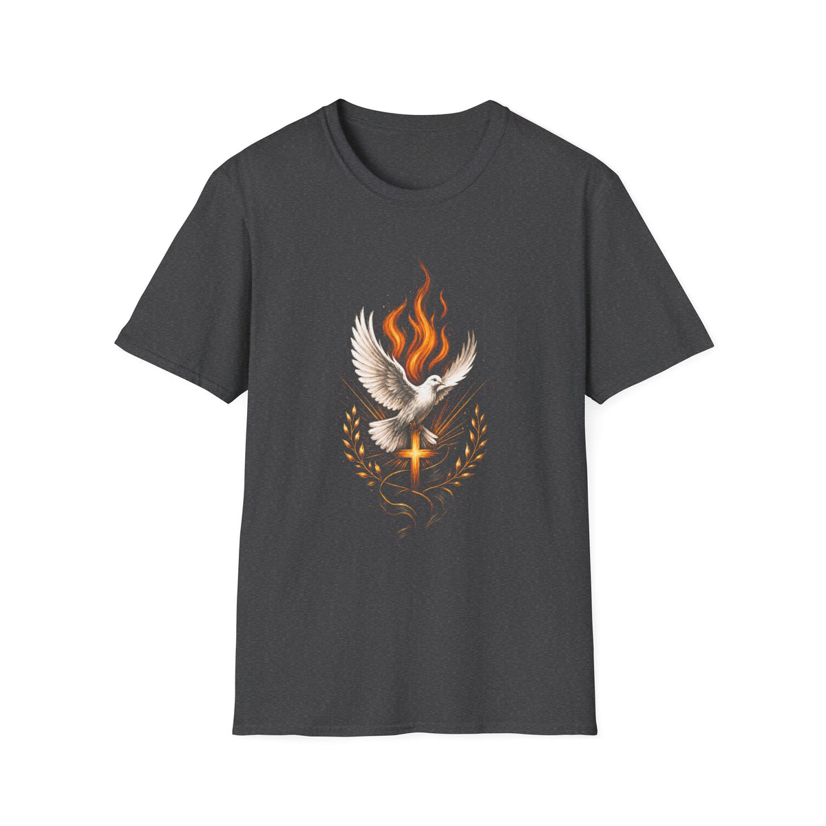 Phoenix Flame T‑Shirt — Rising Fire Bird Graphic Tee