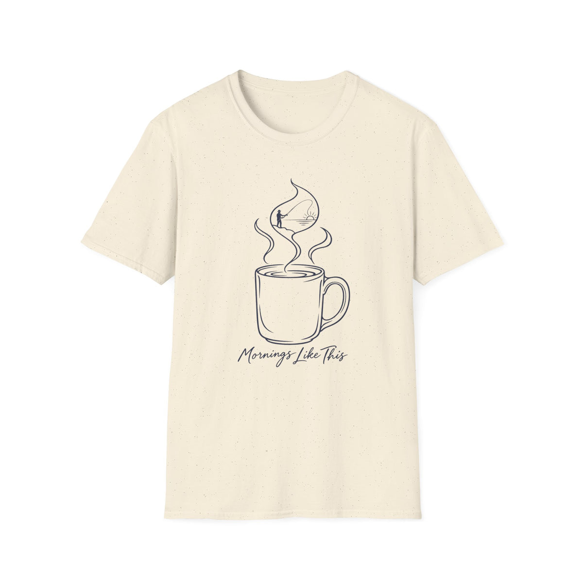 T-Shirt — Morning Like This Minimal Coffee Mug Design
