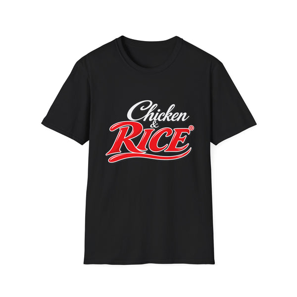 Chicken & Rice T-Shirt — Retro Logo Comfort Tee