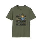 Duck Hunting T-Shirt — Sunrise Marsh Wildlife Graphic Tee