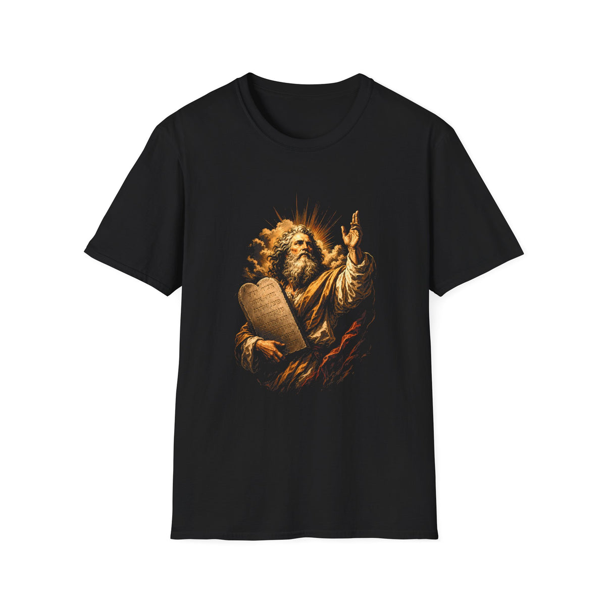 Portrait T-Shirt — Soft Watercolor Christian Tee