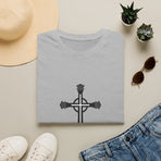Barbell Cross T-Shirt — Fitness Christian Gym Tee