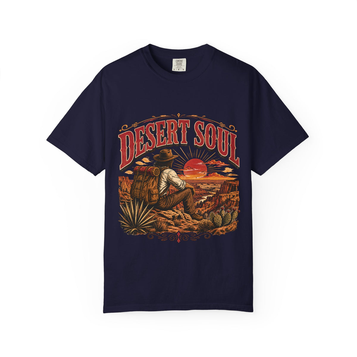 Desert Soul T-Shirt — Vintage Western Sunset Graphic Tee
