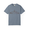 Christian Mountain T-Shirt — Cross on Peak Outdoor Faith Tee