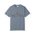 Christian Mountain T-Shirt — Cross on Peak Outdoor Faith Tee
