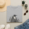 Penguin in Fair Isle Sweater T‑Shirt — Cozy Arctic Graphic Tee