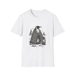 Penguin in Fair Isle Sweater T‑Shirt — Cozy Arctic Graphic Tee