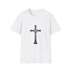 Barbell Cross T-Shirt — Fitness Christian Gym Tee