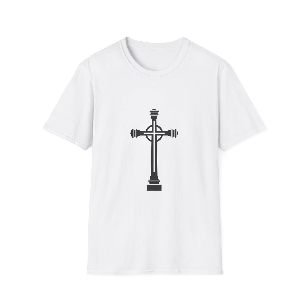 Barbell Cross T-Shirt — Fitness Christian Gym Tee