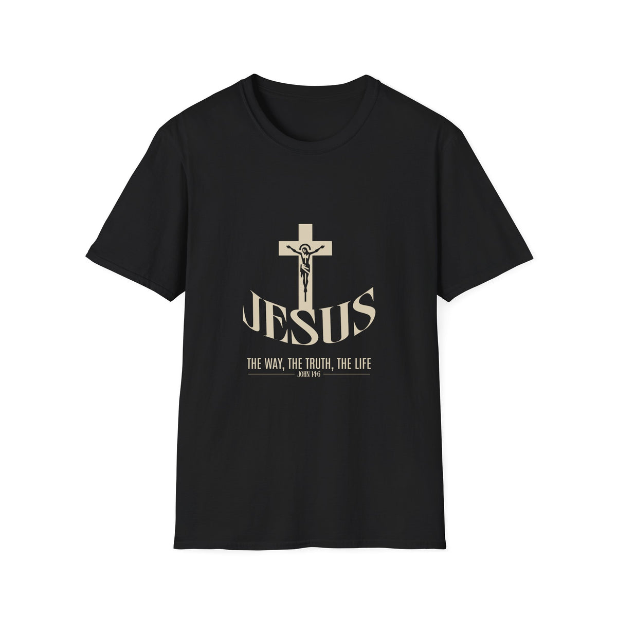 Jesus Cross Faith T-Shirt — Inspirational Christian Tee