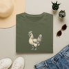 Chicken + Rice Graphic T‑Shirt — Retro Farmhouse Poultry Bowl Tee