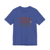 Walking by Faith T‑Shirt – “Mostly Tripping Over the Dog” Christian Dog Lover Tee
