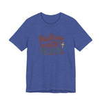 Walking by Faith T‑Shirt – “Mostly Tripping Over the Dog” Christian Dog Lover Tee