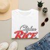Chicken & Rice T-Shirt — Retro Logo Comfort Tee