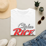 Chicken & Rice T-Shirt — Retro Logo Comfort Tee