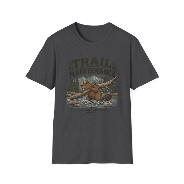 Trail Maintenance Beaver T-Shirt — Vintage Outdoor Work Tee