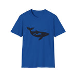 Diver and Whale Graphic T-Shirt — Ocean Adventure Tee