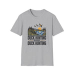 Duck Hunting T-Shirt — Sunrise Marsh Wildlife Graphic Tee