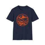 Fly Fishing Mountain T-Shirt — Retro Wilderness Tee — product view 5