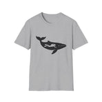 Diver and Whale Graphic T-Shirt — Ocean Adventure Tee