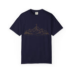 Christian Mountain T-Shirt — Cross on Peak Outdoor Faith Tee