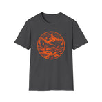 Fly Fishing Mountain T-Shirt — Retro Wilderness Tee — product view 4