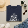 Christian Heart T-Shirt — Sacred Heart with Cross Graphic