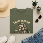 Sneaky By Nature Wolf T-Shirt — Vintage Woodland Graphic Tee