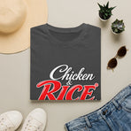 Chicken & Rice T-Shirt — Retro Logo Comfort Tee