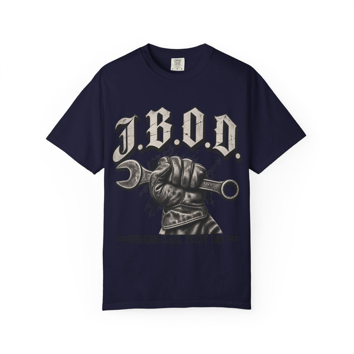 J.B.O.D. Wrench Graphic T-Shirt — "Working Class, Every Day"