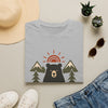 Bear Graphic T-Shirt — ‘Roam Slow, Live Free’ Outdoor Nature Tee