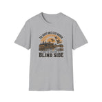 Duck Hunting T-Shirt — “The Savvy Ones Stay Hidden” Vintage Marsh Design