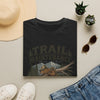 Trail Maintenance T-Shirt — Funny Bear Carrying Logs Outdoor Hiking Shirt