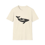 Diver and Whale Graphic T-Shirt — Ocean Adventure Tee