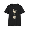 Chicken + Rice Graphic T‑Shirt — Retro Farmhouse Poultry Bowl Tee