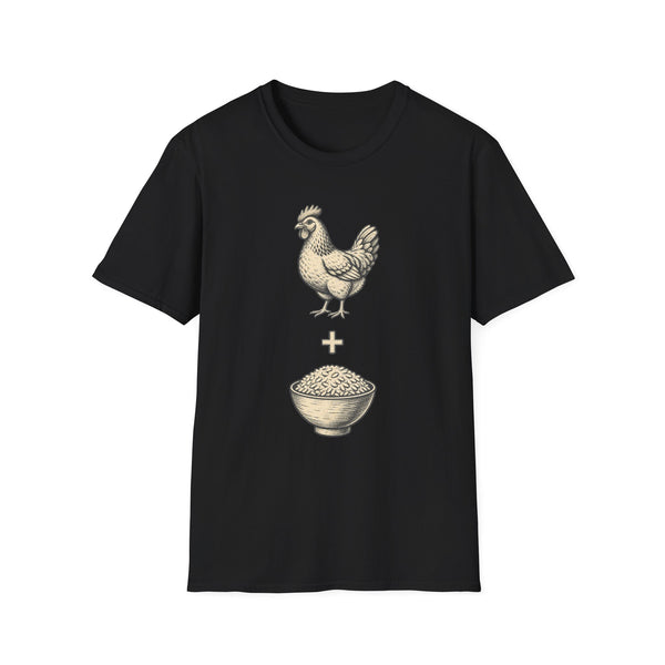Chicken + Rice T-Shirt — Vintage Farm Graphic Tee