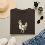 Chicken + Rice Graphic T‑Shirt — Retro Farmhouse Poultry Bowl Tee