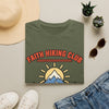 Faith Hiking Club T-Shirt — Trust the Climb Mountain Faith Tee