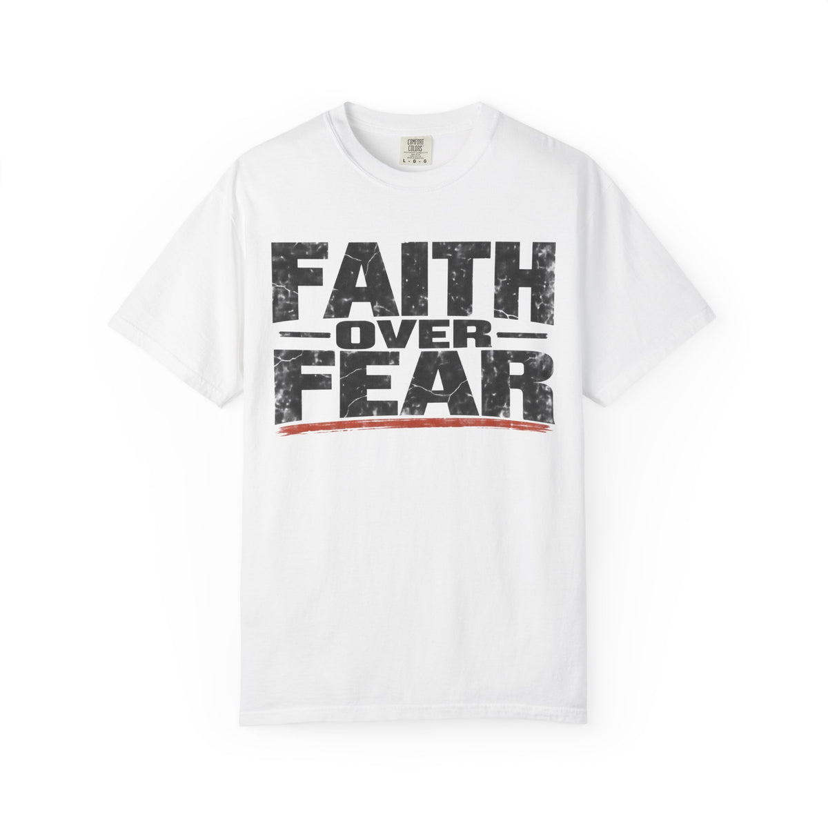 Faith Over Fear T-Shirt — Inspirational Christian Graphic Tee