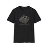 Front view of May the Calories Treat You Well bathroom scale graphic T-shirt