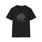 Front view of May the Calories Treat You Well bathroom scale graphic T-shirt