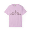 Christian Mountain T-Shirt — Cross on Peak Outdoor Faith Tee