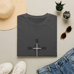 Barbell Cross T-Shirt — Fitness Christian Gym Tee