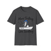 More Trolling Less Scrolling Funny Fishing T-Shirt — product view 3