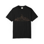 Christian Mountain T-Shirt — Cross on Peak Outdoor Faith Tee